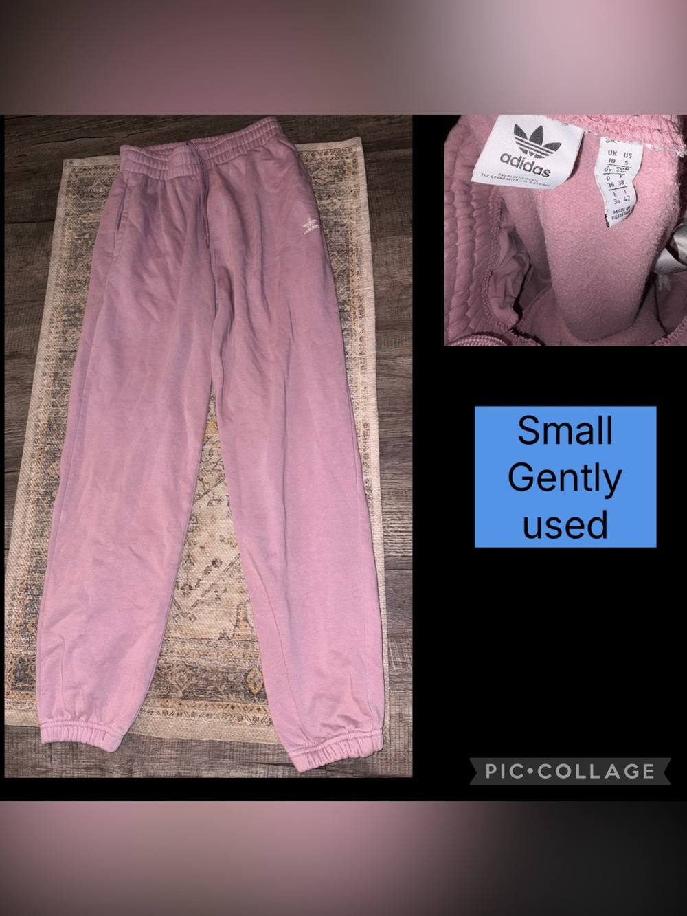 Adidas women’s sweatpants size small